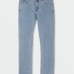 Z0ZR08351 Pale Blue Men Vorta Slim Fit Jeans Volcom Clothing