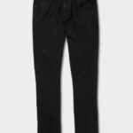 Z0ZR08352 Black Out Men 2X4 Denim Pants Volcom Clothing