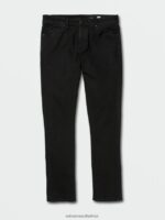 Z0ZR08352 Black Out Men 2X4 Denim Pants Volcom Clothing