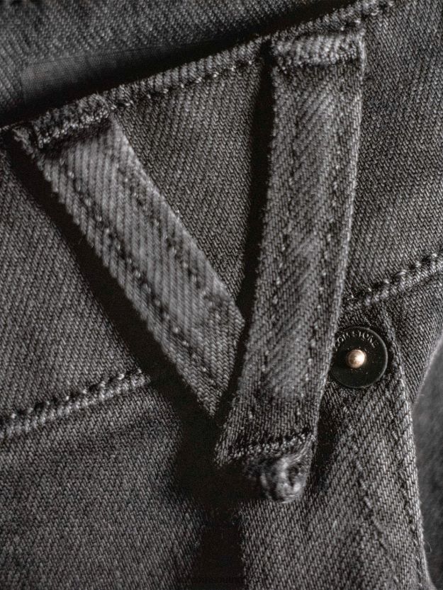Z0ZR08354 Easy Enzyme Grey Men Vorta Denim Pants Volcom Clothing - Image 11
