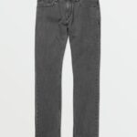 Z0ZR08354 Easy Enzyme Grey Men Vorta Denim Pants Volcom Clothing