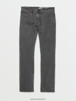 Z0ZR08354 Easy Enzyme Grey Men Vorta Denim Pants Volcom Clothing