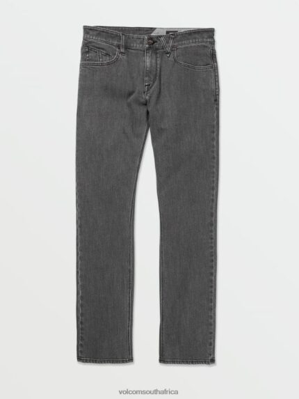 Z0ZR08354 Easy Enzyme Grey Men Vorta Denim Pants Volcom Clothing