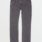 Z0ZR08356 Easy Enzyme Grey Men Solver Denim Pants Volcom Clothing