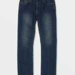Z0ZR08358 Matured Blue Men Solver Modern Fit Jeans Volcom Clothing