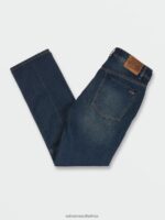Z0ZR08358 Matured Blue Men Solver Modern Fit Jeans Volcom Clothing - Image 3