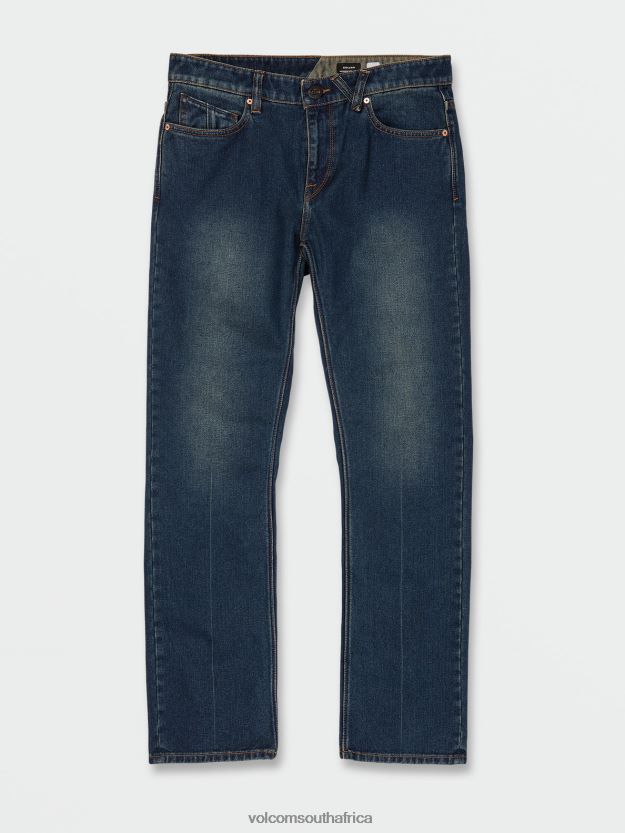 z0zr08358_matured_blue_men_solver_modern_fit_jeans_volcom_clothing.jpg Z0ZR08358 Matured Blue Men Solver Modern Fit Jeans Volcom Clothing - Image 1