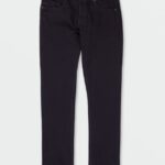 Z0ZR08359 Twilight Black Men Vorta Slim Fit Jeans Volcom Clothing