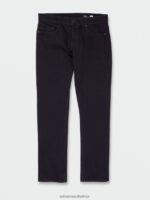 Z0ZR08359 Twilight Black Men Vorta Slim Fit Jeans Volcom Clothing