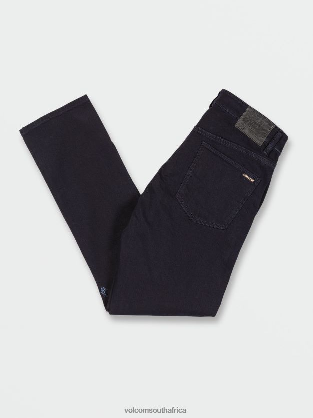 Z0ZR08359 Twilight Black Men Vorta Slim Fit Jeans Volcom Clothing - Image 3