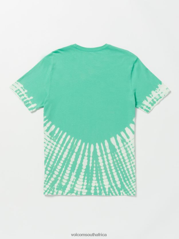 Z0ZR0835 Mediterranean Men Iconic Stone Dye Short Sleeve Tee Volcom Clothing - Image 2