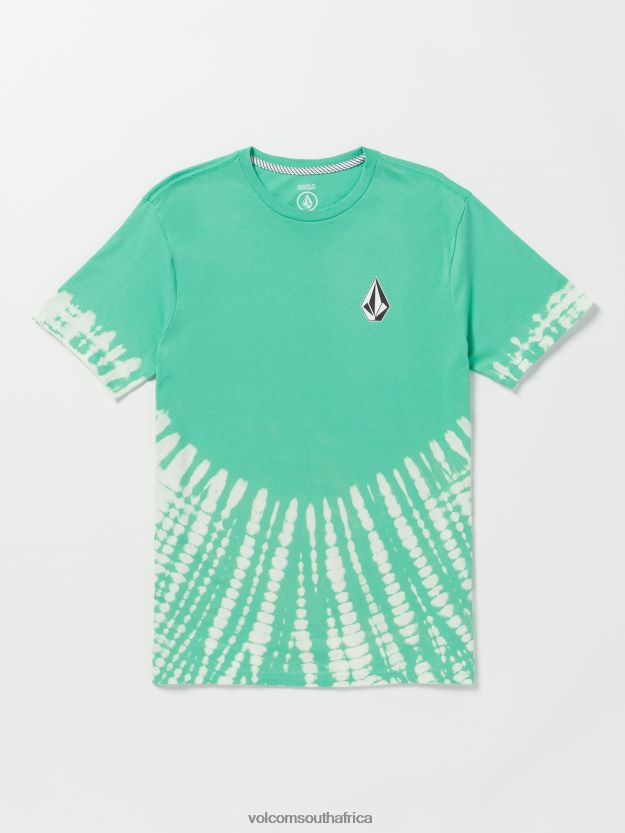 Z0ZR0835 Mediterranean Men Iconic Stone Dye Short Sleeve Tee Volcom Clothing - Image 1