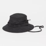 Z0ZR08361 Black Men Surf Vitals Balaram Stack Boonie Hat Volcom Accessories