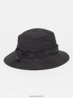Z0ZR08361 Black Men Surf Vitals Balaram Stack Boonie Hat Volcom Accessories - Image 3