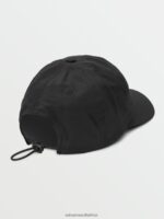 Z0ZR08364 Black Men Trail Mix Adjustable Hat Volcom Accessories - Image 2