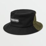 Z0ZR08366 Black Men Ninetyfive Bucket Hat Volcom Accessories
