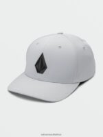 Z0ZR08368 Tower Grey Men Stone Tech Flexfit Delta Hat Volcom Accessories