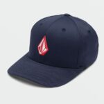 Z0ZR08369 Navy Combo Men Full Stone Flexfit Hat Volcom Accessories