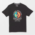 Z0ZR0836 Stealth Men Farm to Yarn Section Short Sleeve Tee Volcom Clothing