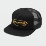 Z0ZR08370 Black Men Ovalton Cheese Hat Volcom Accessories