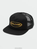 Z0ZR08370 Black Men Ovalton Cheese Hat Volcom Accessories