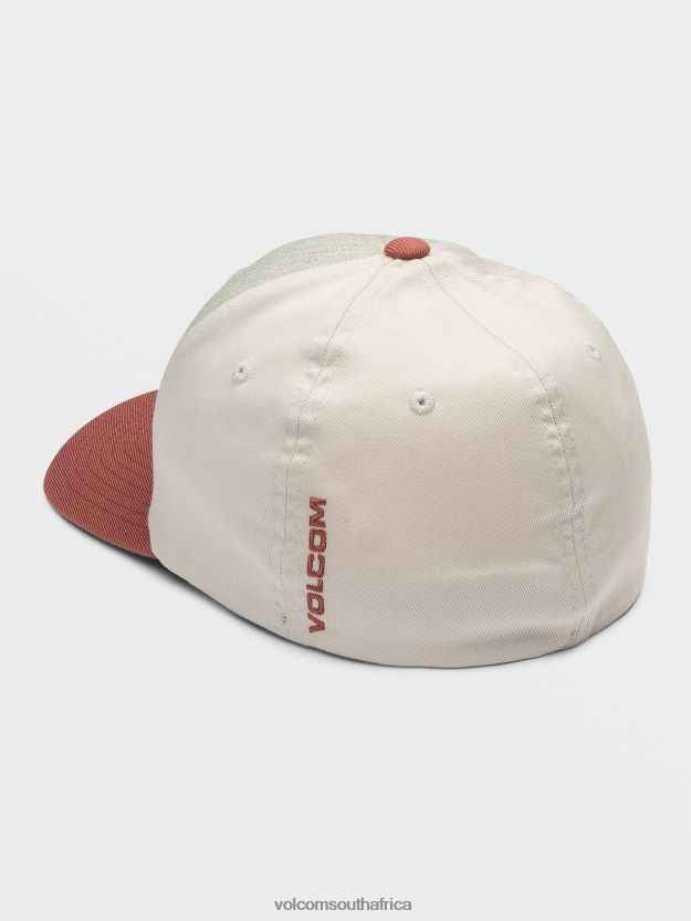 Z0ZR08373 Cherry Wood Men Full Stone Heather Flexfit Hat Volcom Accessories - Image 3