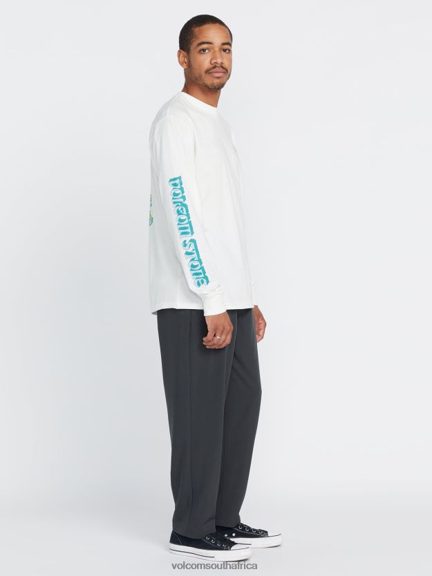 Z0ZR0837 Off White Men Farm to Yarn Molchat Long Sleeve Tee Volcom Clothing - Image 6