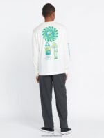 Z0ZR0837 Off White Men Farm to Yarn Molchat Long Sleeve Tee Volcom Clothing - Image 9