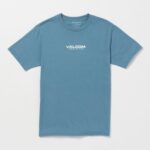 Z0ZR0838 Indigo Ridge Men Neweuro Short Sleeve Tee Volcom Clothing