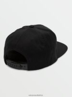 Z0ZR08390 Black Men Quarter Twill Hat Volcom Accessories - Image 2