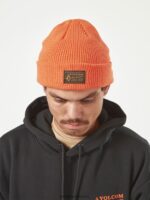 Z0ZR08393 Orange Men Workwear Beanie Volcom Accessories - Image 2