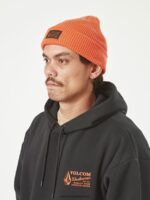 Z0ZR08393 Orange Men Workwear Beanie Volcom Accessories - Image 12