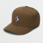 Z0ZR08395 Rubber Men Full Stone Flexfit Hat Volcom Accessories