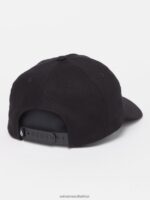 Z0ZR08396 Black Men Ray Stone Adjustable Hat Volcom Accessories - Image 3