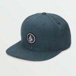 Z0ZR08397 Service Blue Men Quarter Twill Hat Volcom Accessories