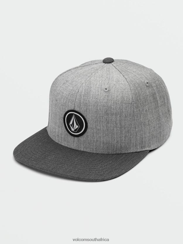 z0zr08402_heather_black_men_quarter_twill_hat_volcom_accessories.jpg Z0ZR08402 Heather Black Men Quarter Twill Hat Volcom Accessories - Image 1