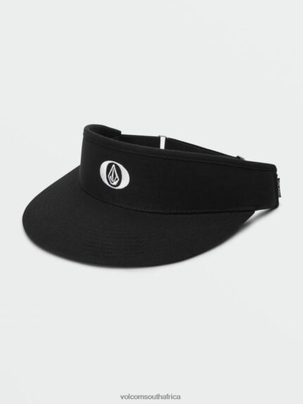 Z0ZR08405 Black Men Stone O Visor Volcom Accessories