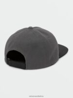 Z0ZR08406 New Black Men Stone Trip Adjustable Hat Volcom Accessories - Image 3