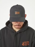 Z0ZR08408 Black Men Workwear Hat Volcom Accessories - Image 6