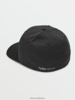 Z0ZR08414 Black Men Stone Tech Delta Hat Volcom Accessories - Image 6