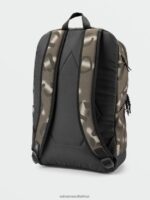 Z0ZR08417 Rinsed Black Men School Backpack Volcom Accessories - Image 3