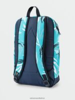 Z0ZR08419 Electric Blue Men School Backpack Volcom Accessories - Image 2