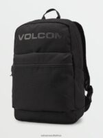 Z0ZR08424 Black on Black Men School Backpack Volcom Accessories