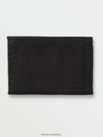 Z0ZR08428 Black Men Ninetyfive Trifold Volcom Accessories - Image 3