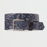 Z0ZR08430 Black Men Darien Belt Volcom Accessories