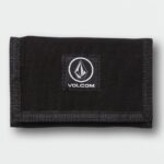Z0ZR08432 Black Men Box Stone Wallet Volcom Accessories