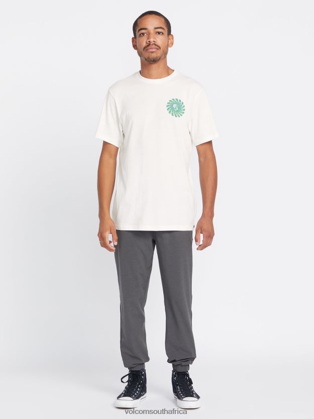 Z0ZR0843 Off White Men Farm to Yarn Molchat Short Sleeve Tee Volcom Clothing - Image 4