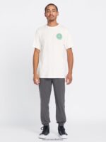 Z0ZR0843 Off White Men Farm to Yarn Molchat Short Sleeve Tee Volcom Clothing - Image 5