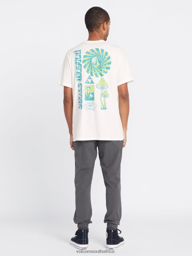 Z0ZR0843 Off White Men Farm to Yarn Molchat Short Sleeve Tee Volcom Clothing - Image 7