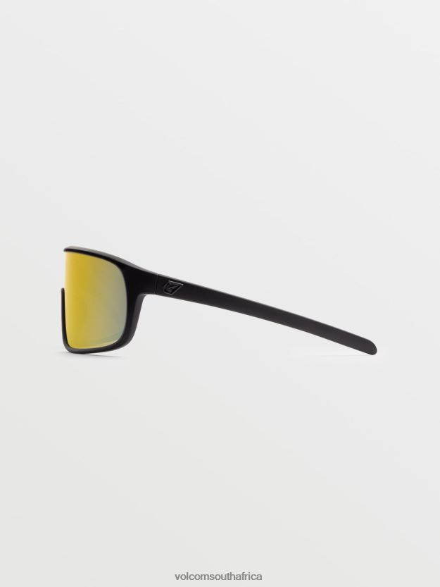 Z0ZR08447 Matte Black/Gray Red Chrome Unisex Macho Sunglasses Volcom Outdoor - Image 11